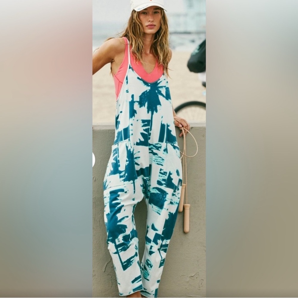 Free People Hot Shot Onesie - Printed Rare Pattern